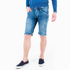 Pepe Jeans pánské modré džínové šortky Track - 36 (000)